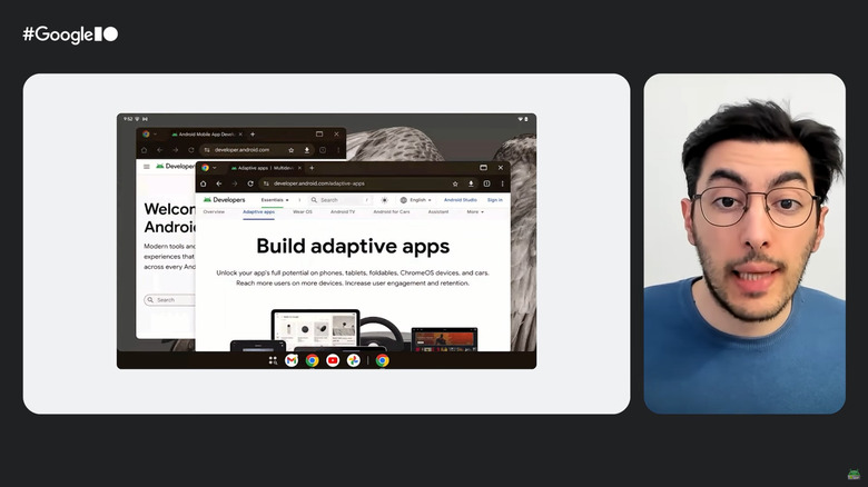 Google shows off adaptive apps for Android desktop windowing at Google I/O 2025