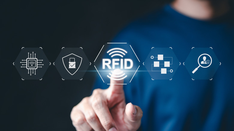 Concept of selecting RFID data