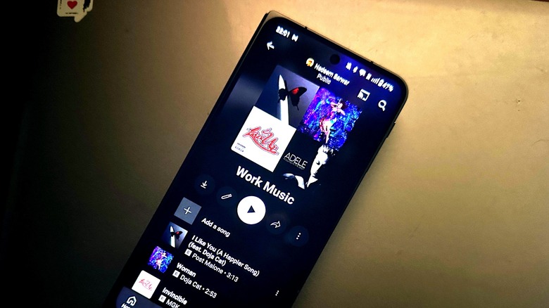 YouTube Music playlist 