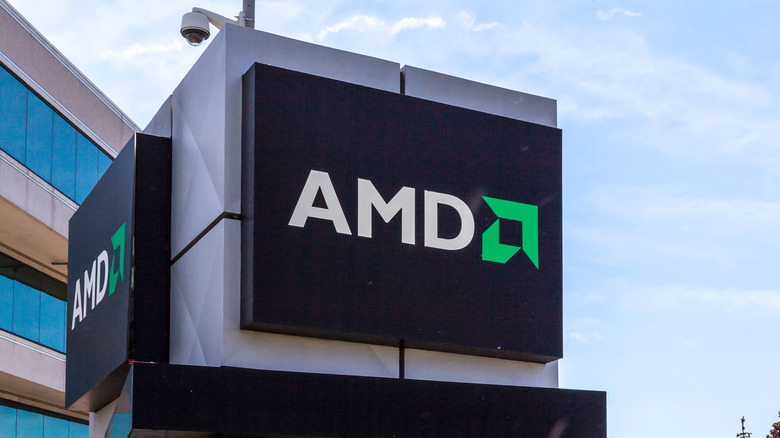 AMD Ryzen processor in motherboard