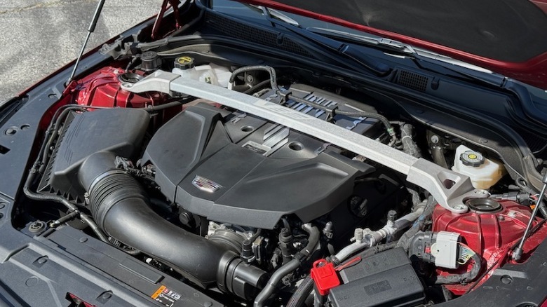 2025 Cadillac CT5-V Blackwing engine bay