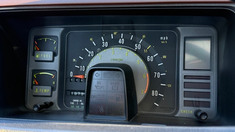 First generation Honda Prelude gauge cluster