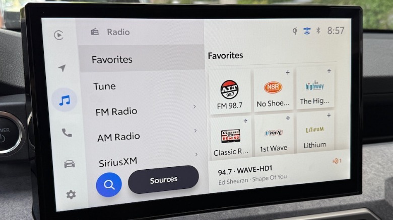 2025 Toyota 4Runner Trailhunter center touchscreen