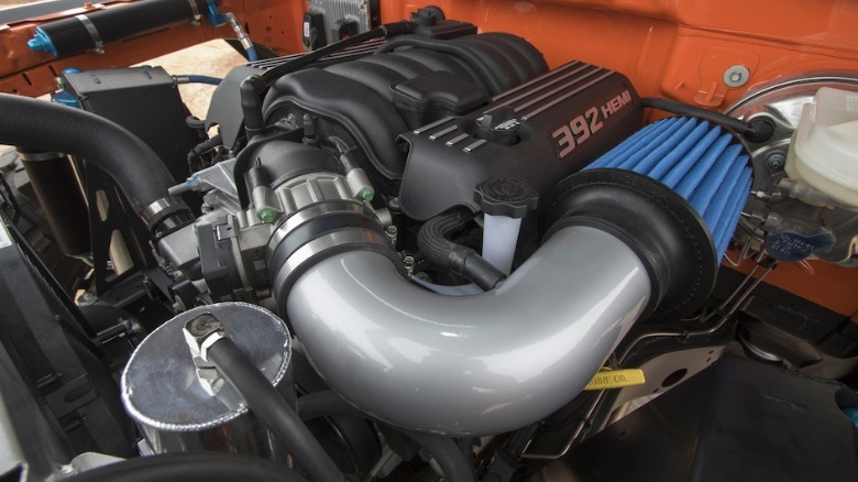 Jeep Sandstorm Concept Engine Bay