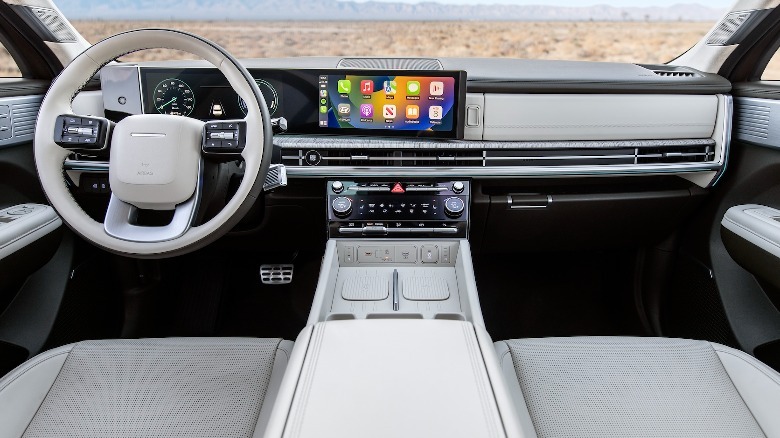 2024 Hyundai Santa Fe interior dashboard