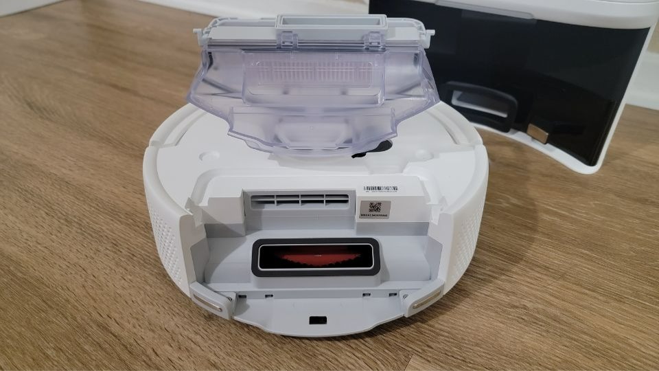 switchbot k10+ dustbin on vacuum