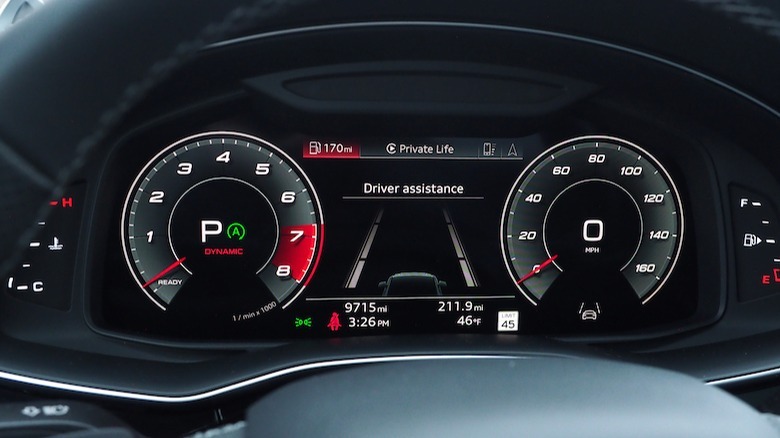 SQ7 virtual cockpit plus