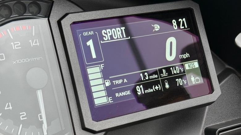 Kawasaki Versys 1100 TFT Screen