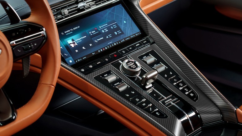 DB12 infotainment