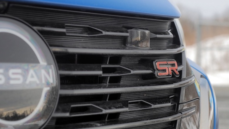 SR badge on 2025 Nissan Sentra