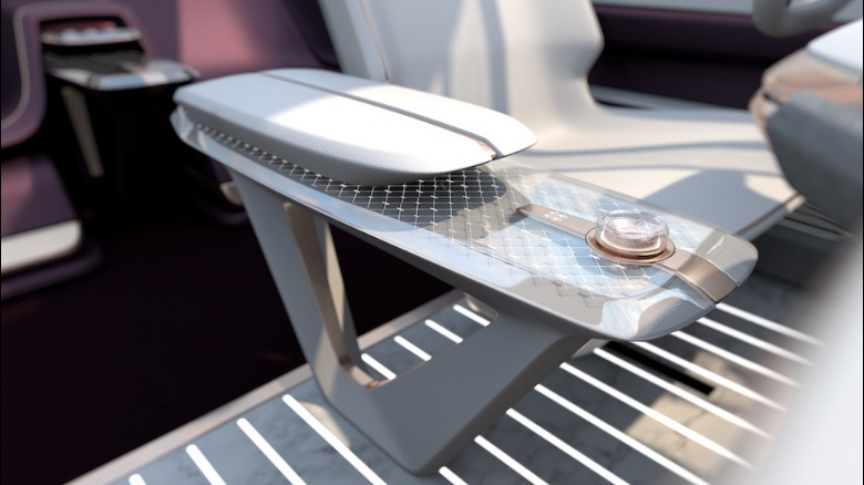 Lincoln Star Concept console detail