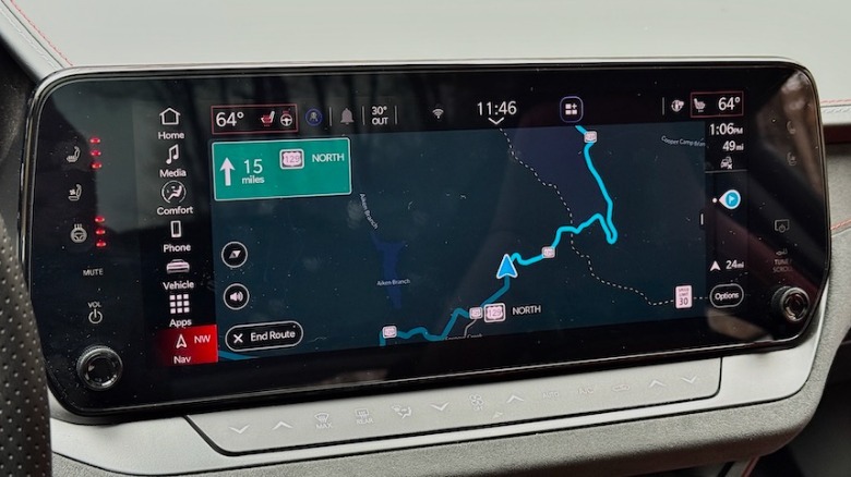 2026 Dodge Charger SIXPACK center touchscreen