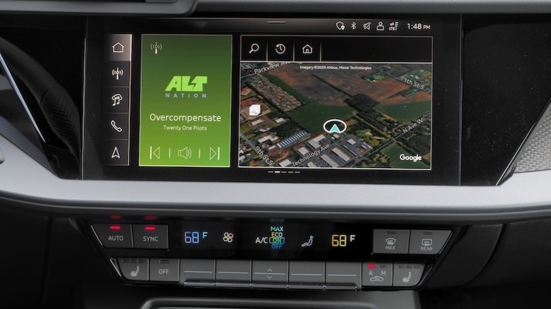 Center console controls