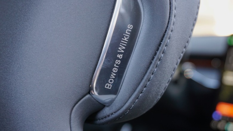 2025 Polestar 3 Bowers & Wilkins audio components