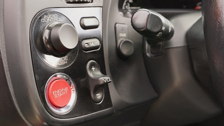 S2000 start button and other controls