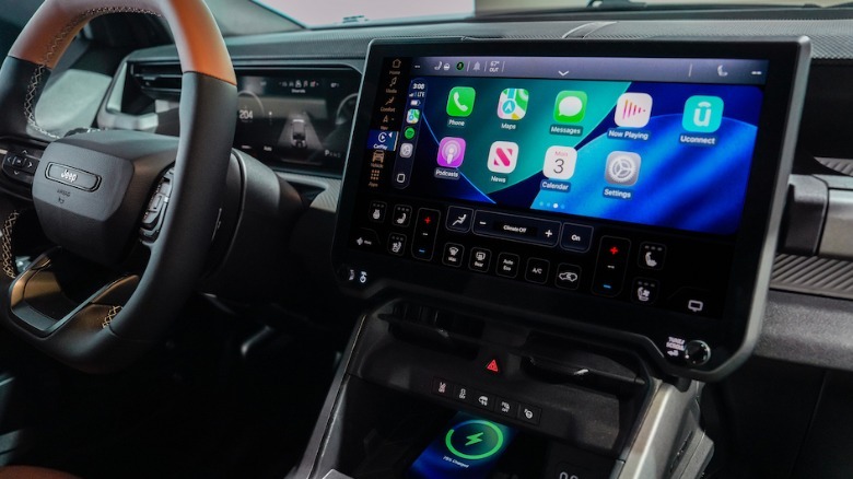 2026 Jeep Recon center touchscreen