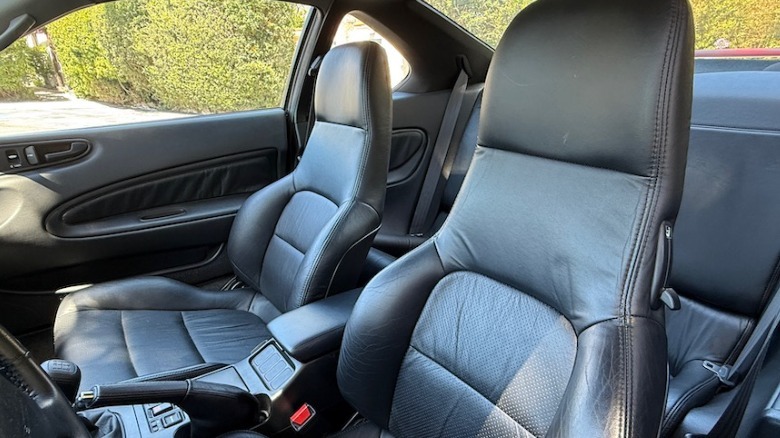 Fourth generation Honda Prelude front seats