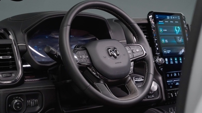 Ramcharger steering wheel