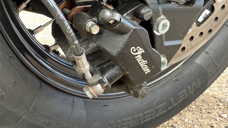 2026 Indian Chief Vintage brake caliper