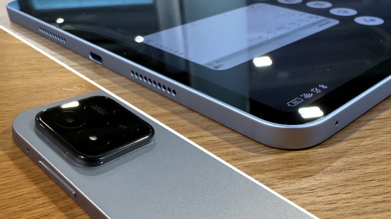 Xiaomi tablet side and camera