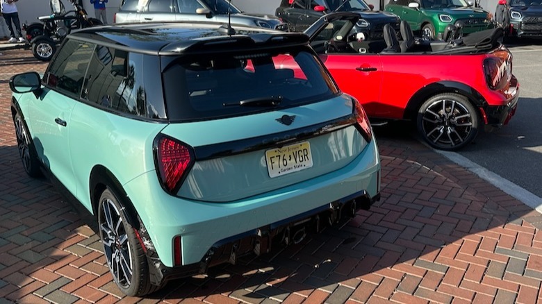 2025 Mini JCW rear view