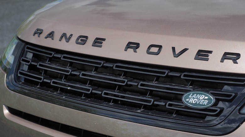 Ranger Rover grille detail