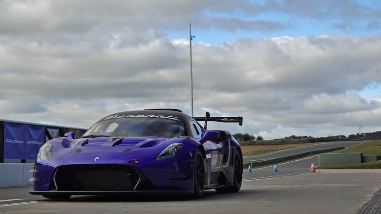 GT2 Stradale at the race track