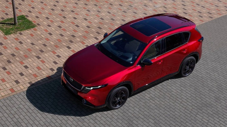 2026 Mazda CX-5 birds-eye view