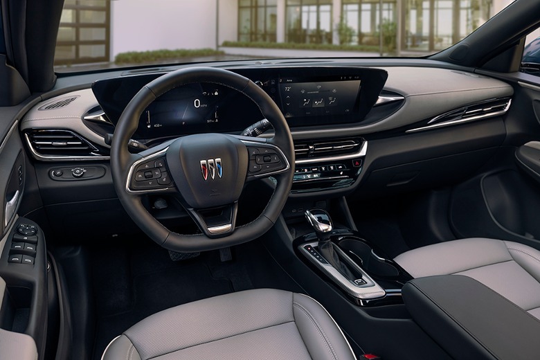 2024 Buick Envista Avenir dashboard and front seats