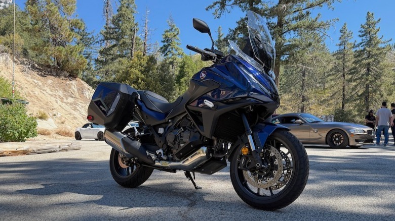 Honda NT1100 in a parking lot