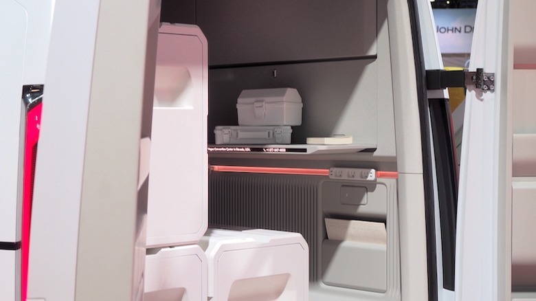 Kia PBV Modular interior example