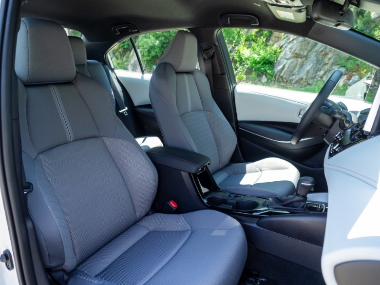 2025 Toyota Corolla FX front seats