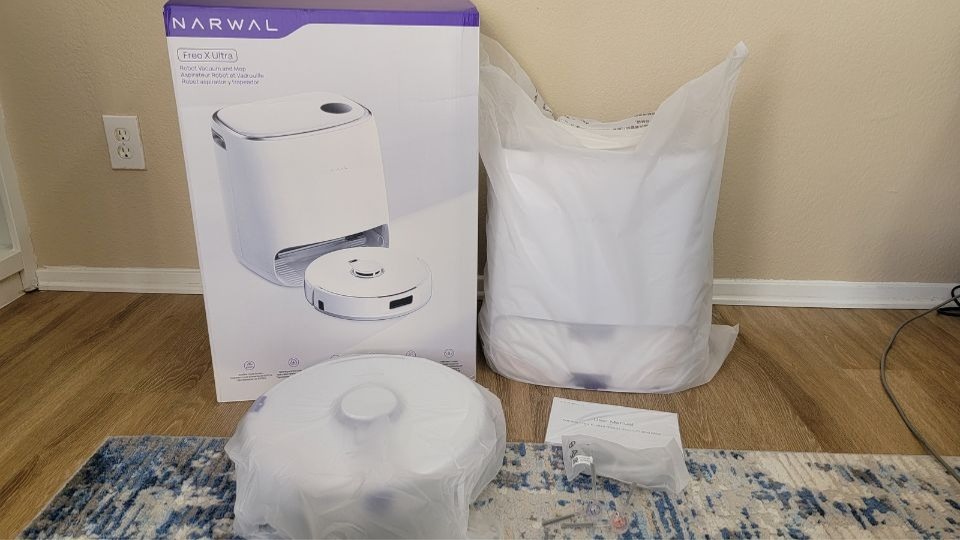 narwal freo x ultra vacuum in packaging