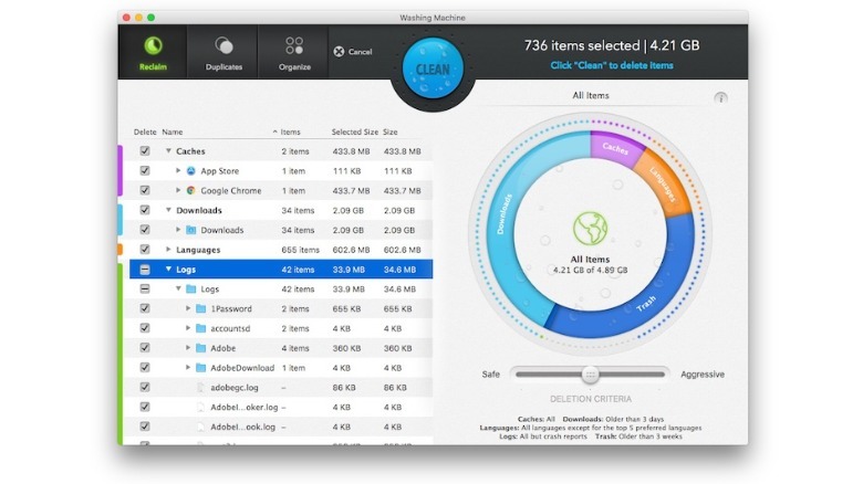 Intego Washing Machine X9 UI