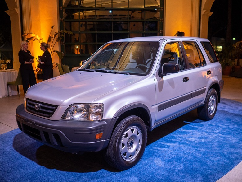 1997 Honda CR-V on display