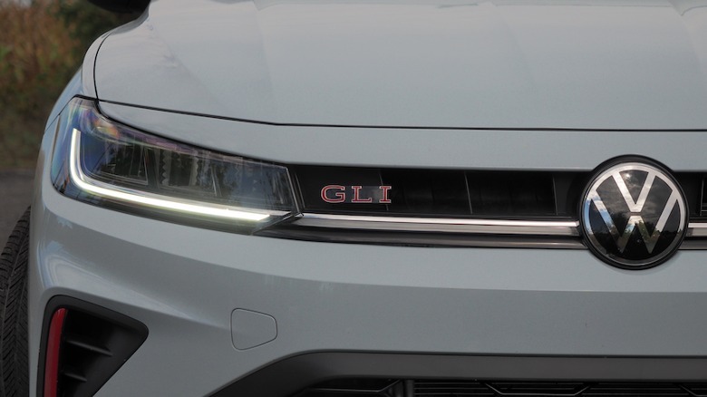 Fascia detail with badging