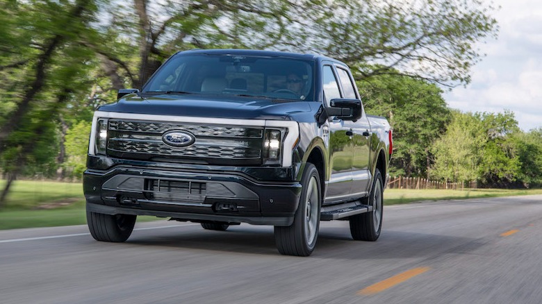 F-150 Lightning on-road
