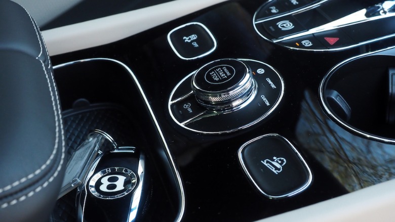 Bentayga drive mode knob