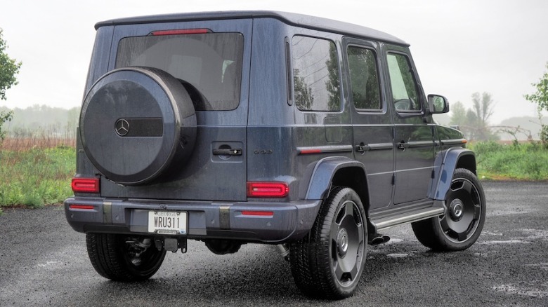 2025 AMG G 63 rear 3/4 view