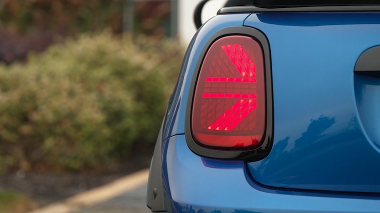 MINI Cooper S Convertible taillamp detail