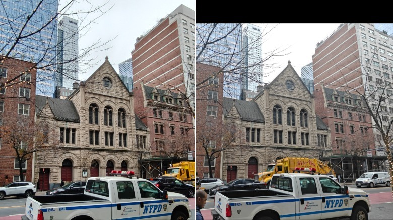 Ultrawide on the left