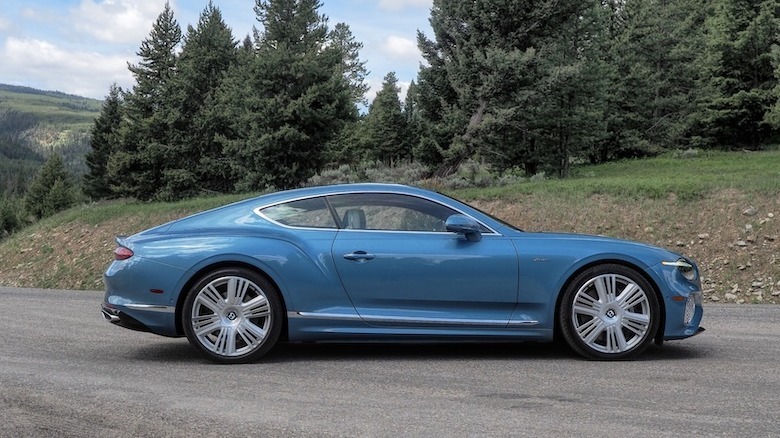 2026 Continental GT Azure in profile