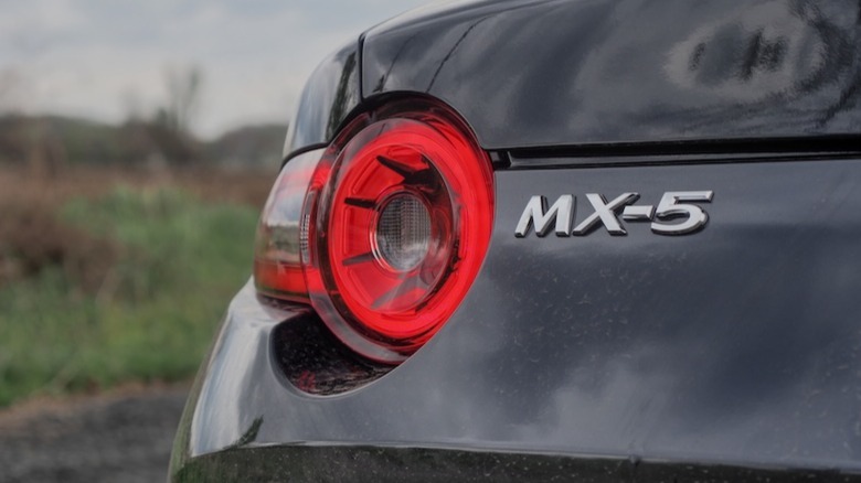 MX-5 badge on rear
