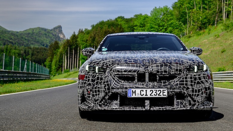 Camo 2025 M5 face-on