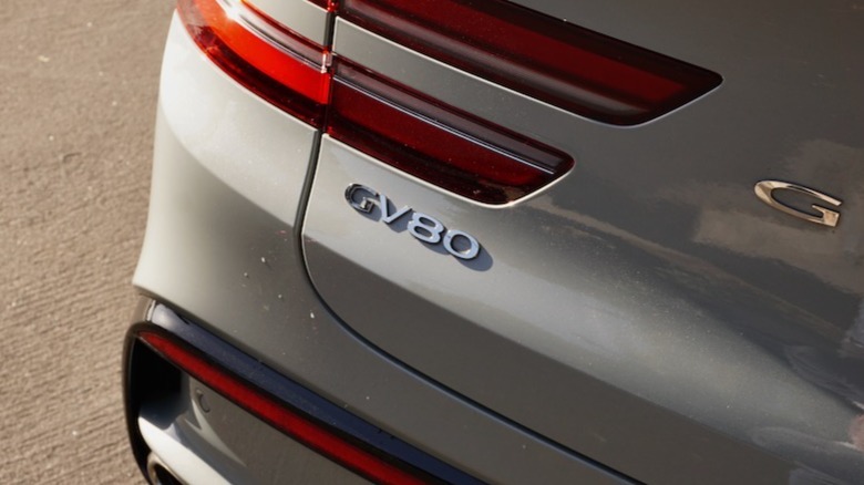 Genesis GV80 Coupe Badge