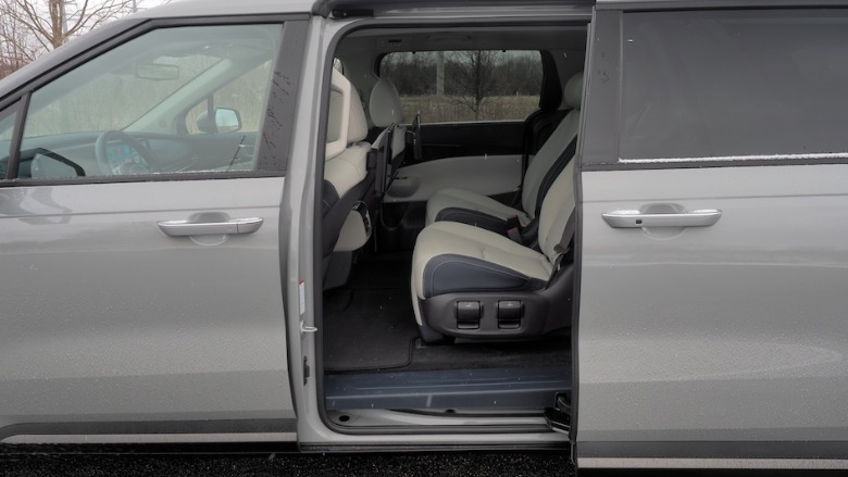 Carnival rear door open