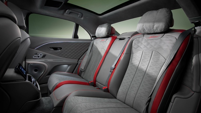 Bentley Flying Spur Speed rear seats
