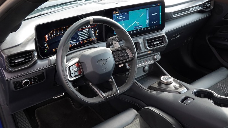 Mustang GTD dashboard