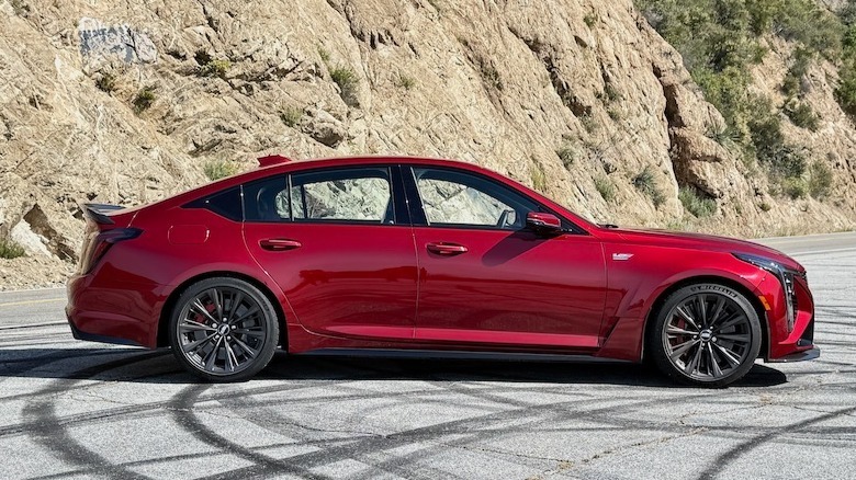 2025 Cadillac CT5-V Blackwing side profile