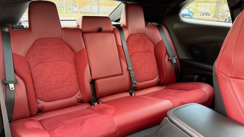 2026 Dodge Charger SIXPACK rear seat